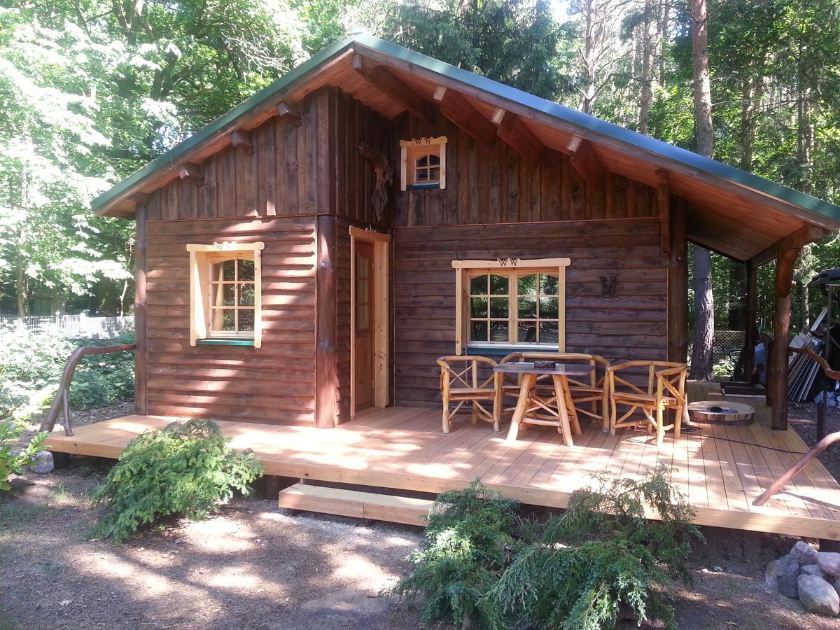 Holzhaus Waldwichtel Am Wald Und See Нойрупин Екстериор снимка